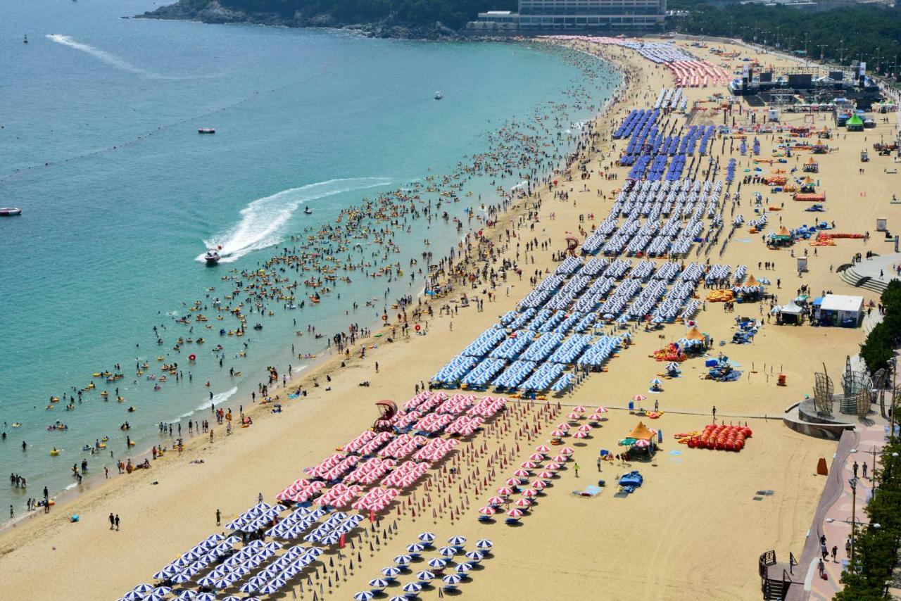 Glory Condo Haeundae Busan Buitenkant foto